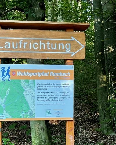 Einfache Lauf-Strecken im Norden von Wiesbaden